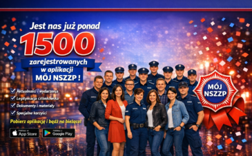 Jest nas już ponad 1500 w aplikacji MÓJ NSZZP!