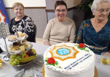 Spotkanie z okazji Dnia Kobiet w gronie Emerytów i Rencistów NSZZ Policjantów w Nowym Sączu