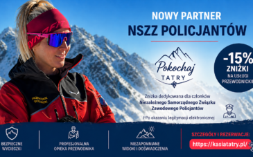 Nowy partner NSZZ Policjantów – Pokochaj Tatry!