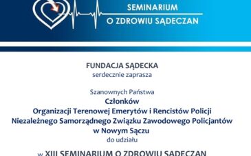 XIII Seminarium o Zdrowiu Sądeczan już 12 maja w Nowym Sączu