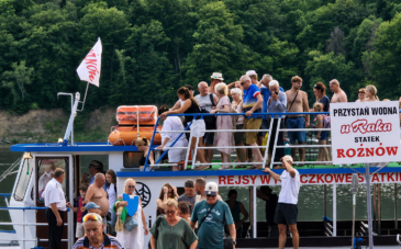 Słoneczny dzień pełen atrakcji nad Jeziorem Rożnowskim